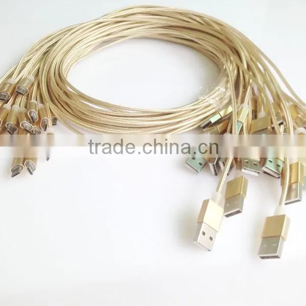 Best Selling Nylon Usb Cable With Cable Micro Usb, Micro Usb Charging Cable Also for Data Transmisson photo-2