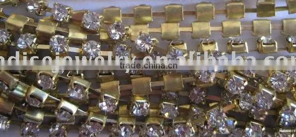 Rhinestone Cup Chain