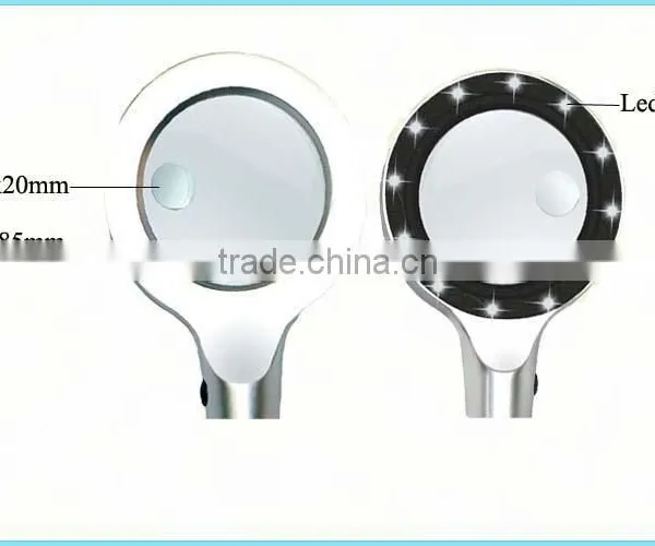 IMAGINE Battery Operated LED Lighted 3x Magnifying Glass for Low Vison Reading photo-5