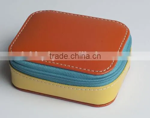 Leather Glasses Storage Box, Leather Watch Storage Boxes, Fabric Covered Storage Boxes photo-3