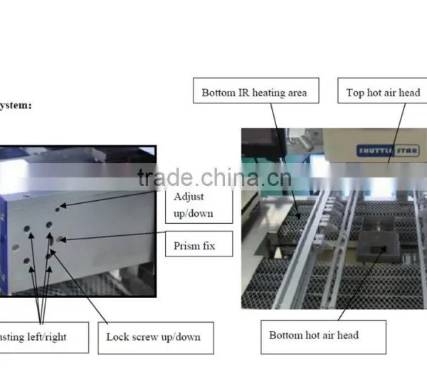 Low Cost Semi Auto BGA Rework Station For Repair All Kinds Of Motherboard RW-SV550 Shuttle Star photo-4