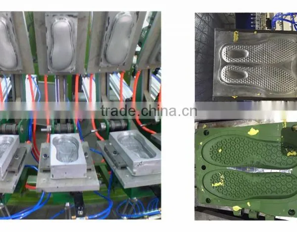 2015 New Italy Automatic PU Gent Shoe Soles Making Machine photo-2