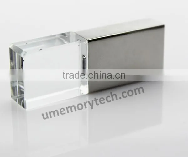 Crystal Glass Usb 2.0 Memory Flash Stick Storage Capacity of Pen Drive 64gb photo-3