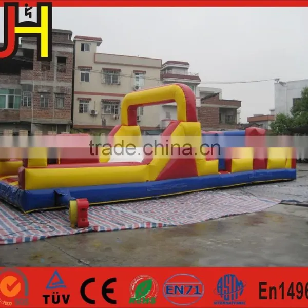 Exciting Giant Inflatables Equipment Inflatable Obstacle Course For Sale