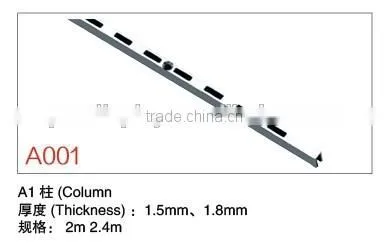 High Quality Aluminum Shelf Column For Display Clothes photo-3