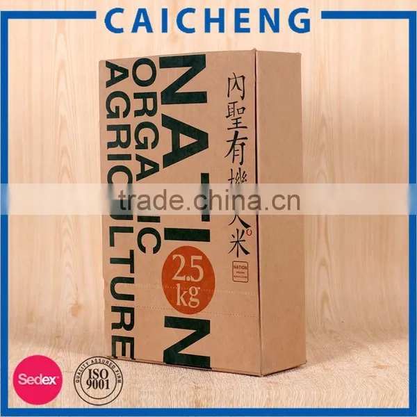 Customized Good Quality Brown Paper Food Packaging Box photo-4