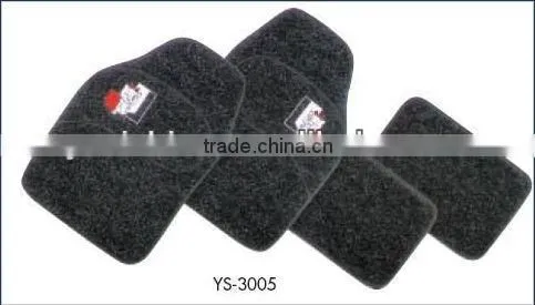 Black Needle Punch Car Carpet Mat Car Floor Mat