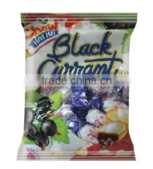 Blackcurrant Chewy Filling Candy Whosaler 125g