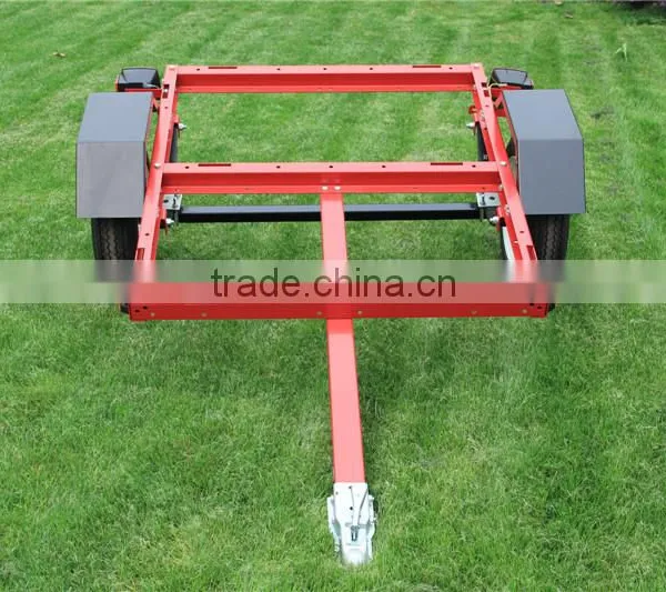 4x8 ft Utility Trailer /red Folding Trailer photo-6