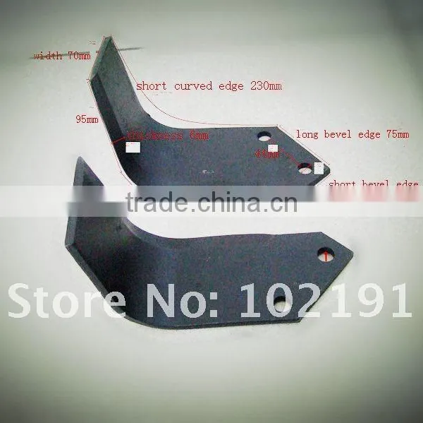 Double Holes Blades SGTN-L Cultivator Parts