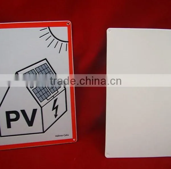 Reflective Pvc Warning Sign photo-5