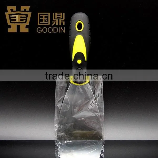 SCRAPER WITH DOUBLE COLOR PLASTIC HANDLE ORANGE BOX photo-2