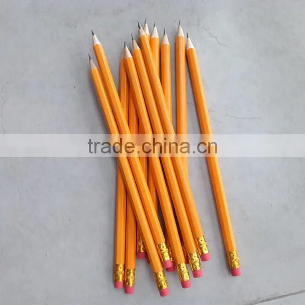 Cheap Custom Fashion Black Lead Wooden Writing Pencils photo-4
