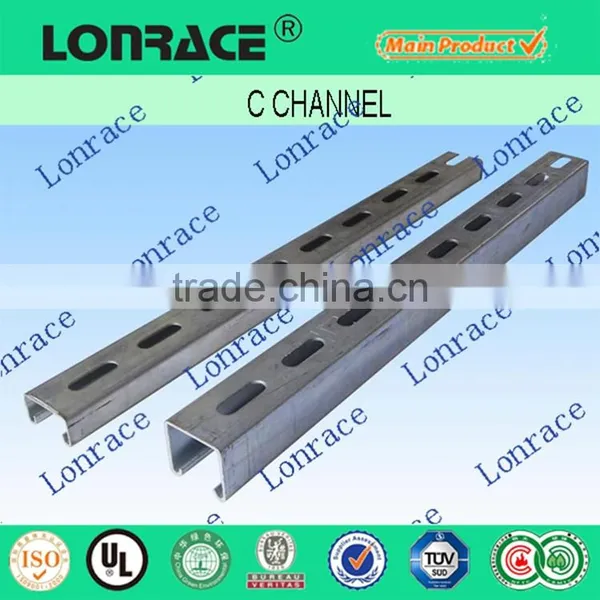 High Strength Galvanized Steel c Channel photo-3