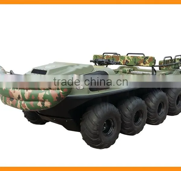 XBH 8X8-2A Jet Propelled Vehicle Floating go Any Way Amphibious ATV Crossing River Car photo-3