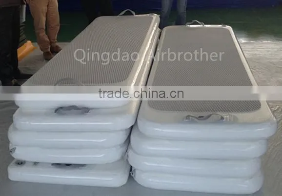 High Quality DWF Inflatable Floating Water Tumble Track Mat for Sale photo-5