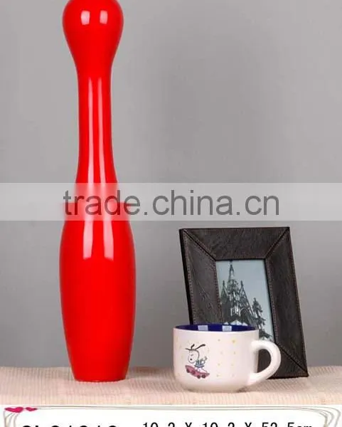 2015 New Floor Decorative Flower Vases Long Vase Sale photo-3