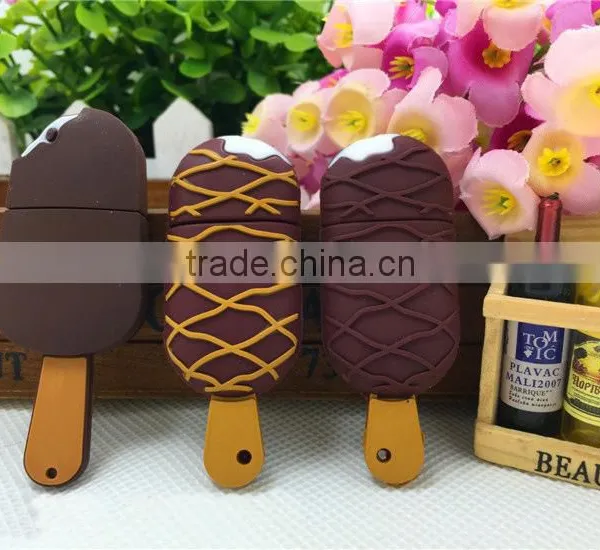 Ice Cream Shaped Usb Flash Drive Wholesale Customized Cheap Pvc Usb Stick photo-2
