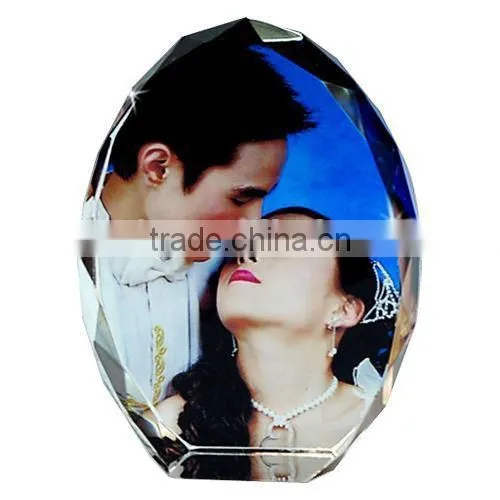 Sublimation Photo Crystal With Penholder and Watch photo-4