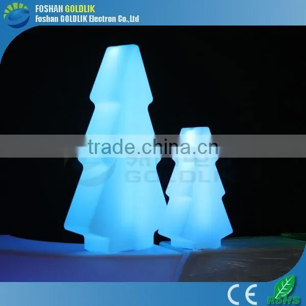 PE Plastic Color Changing Holiday Decoration Indoor Decoration LED Tree Lighting photo-2