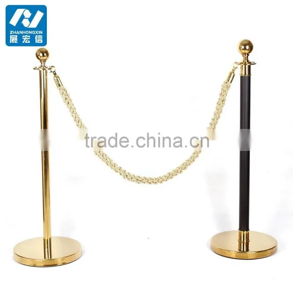 Rope Stand / Portable Crowd Control Post / Braided Rope Stanchion photo-6