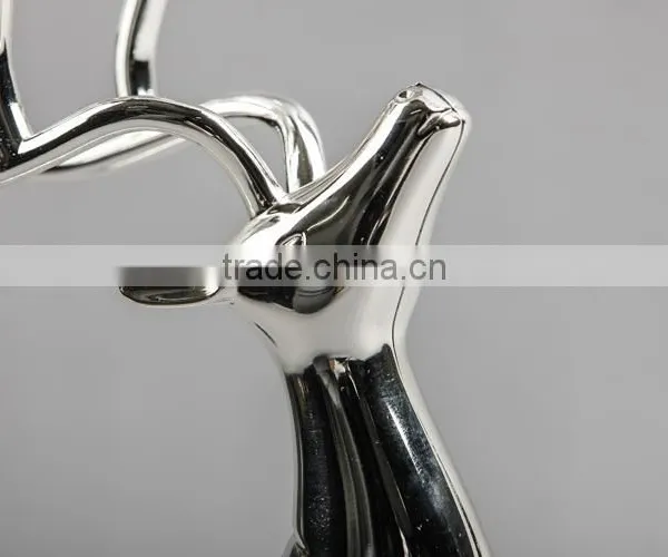 Deer Stainless Steel Silver and Gold Plated Candle Holder Candleholder With 6 Spherical Candle for Home Decoration Free Shipping photo-6