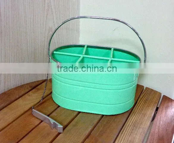 Metal Beer Cooler Beverage Tub photo-2