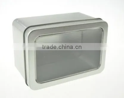 PVC Clear Window Metal Tin Box photo-5