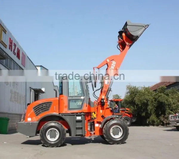 HZM New Big Cab 1.8ton Front Loader 920 With CE photo-3