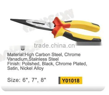 YF01016 2015 New Design Professional Combination Plier With 3colours Handle photo-2