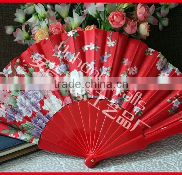 Promotional Cloth Advertising Hand Fan photo-5