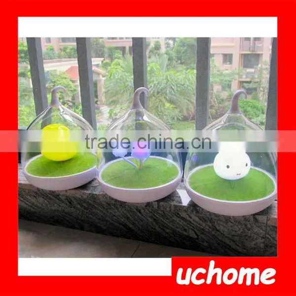 UCHOME Mushroom LED Night Light Change Color Table Lamp 3 LED Rechargeable Light With USB Line Bedroom Creative Baby Light photo-2