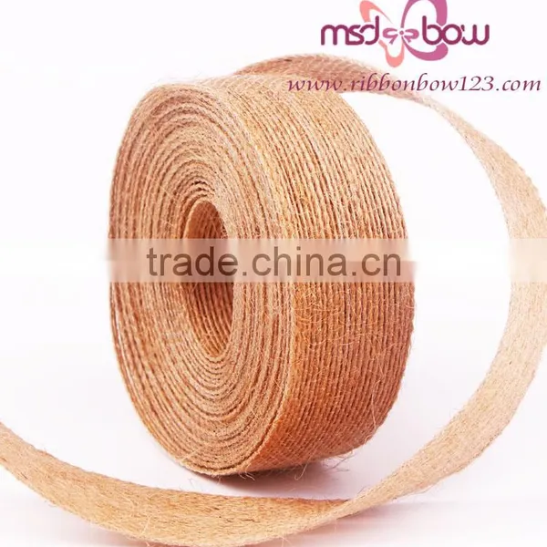 Decorative Natural Burlap Ribbon for Festival Celebrate photo-4
