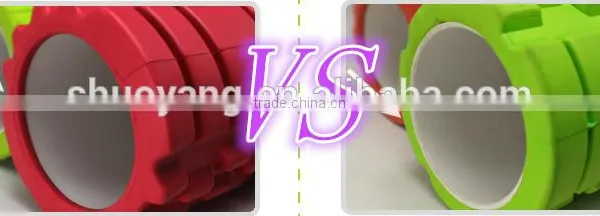Shuoyang Wholesale Gym Exercise Hollow Eva Yoga Massage Logo Printing Foam Roller photo-5