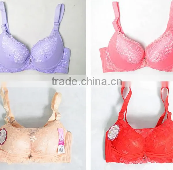 GZY Sexy and Comfortable Cheap Nylon/spandex Colored Bra photo-4