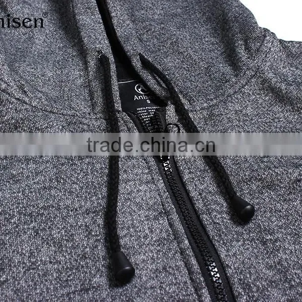 100%polyster Wholesale Outdoor Sweater Fleece Men Jacket photo-3