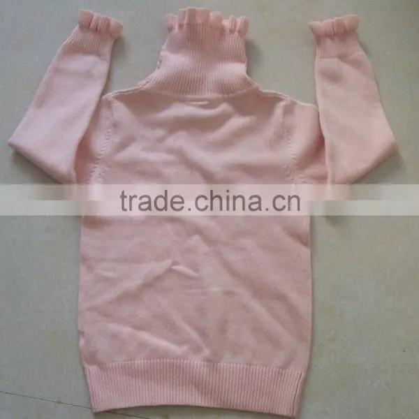 Kids Knitting Turtleneck Sweater Patterns Wholesale(BKNK5266) photo-5