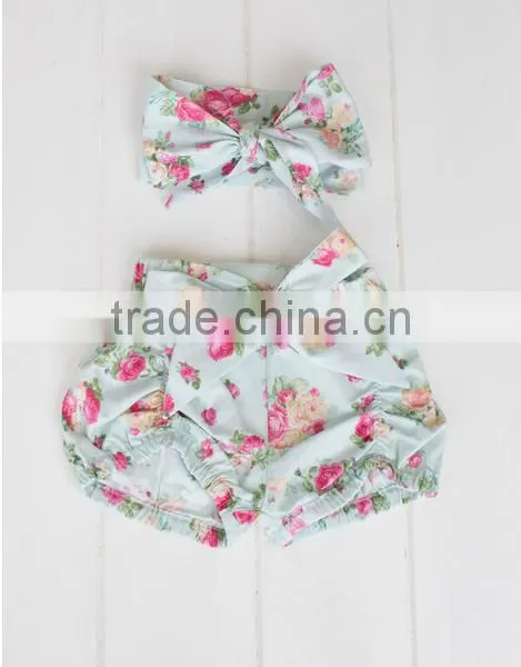 Baby Girl Cotton Bloomers Ruffles Diaper Cover Multicolor Options Wholesale China Factory photo-6