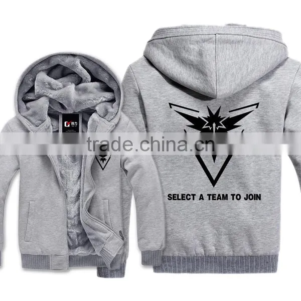 2014 Wholesale Latest Design Pokemon Pikachu Custom Sweatshirt Hoodies photo-3