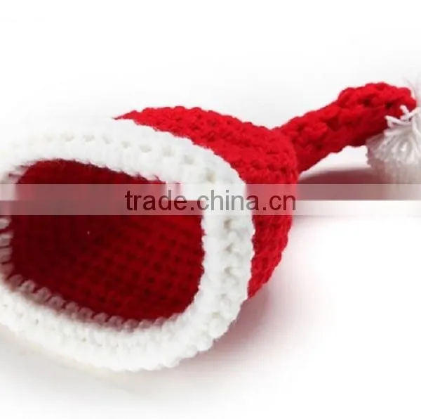 Wholesale Autumn and Winter Season Snow Christmas Hat + Pants+ Shoe 3 Pieces/set for Baby and Child photo-3