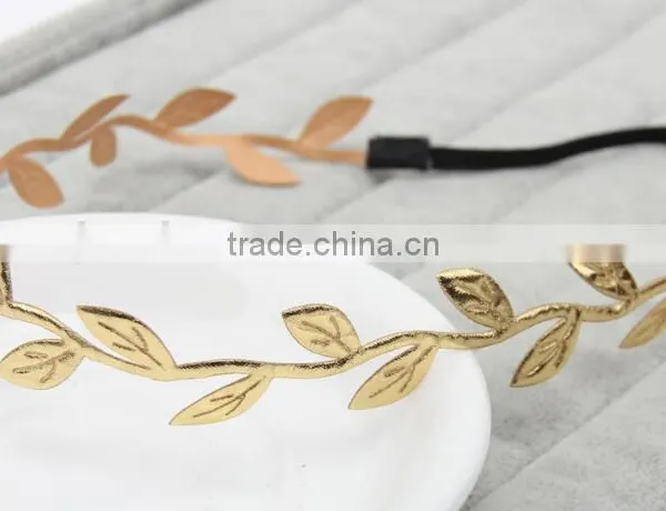 2 Colors Leaf Headband, Leaf Headband for Both Mom and Kids, Mom & Kids Headband photo-3