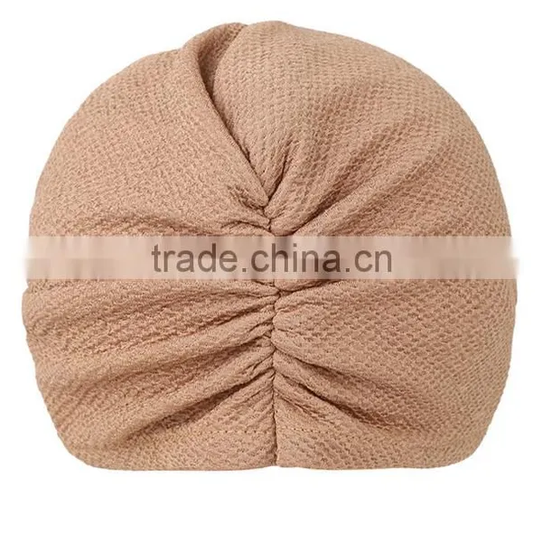 2017 Spring and Summer Europe and the United States Trade India Headscarf Hat Head Cap Bowknot Pineapple Flower Muslim Cap photo-4
