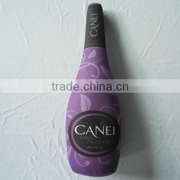 GR-B0144 Waterproof Neoprene Champagne Bottle Sleeve for Sale