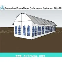 Aluminum Pvc Tent Pop Tent Exhibition Performance Inflatable Pagoda Tent photo-2