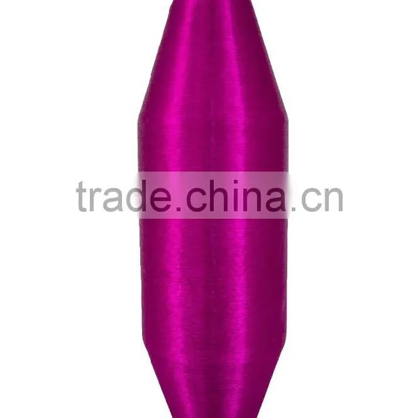 Eco-Friendly 25D Dope Dyed Polyester Monofilament Yarn for Webbing photo-5