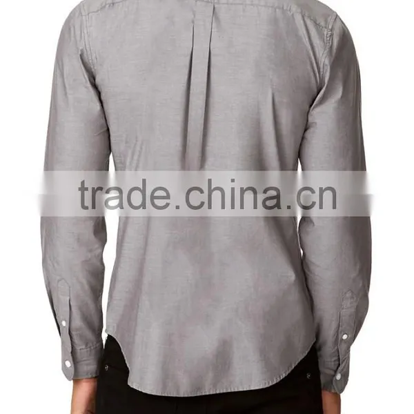 Fashion New Mens Pure Colour Luxury Mens Sexy Slim Fit Formal Shirts Tops photo-3