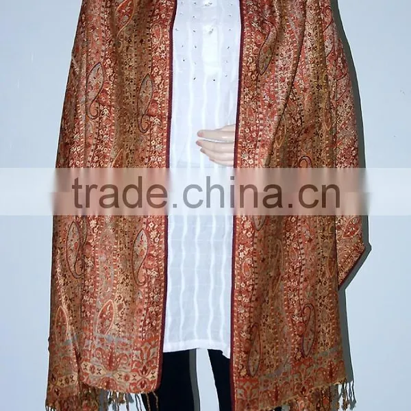 Indian Latest Girls Fashion Pashmina Stoles Dupatta photo-2