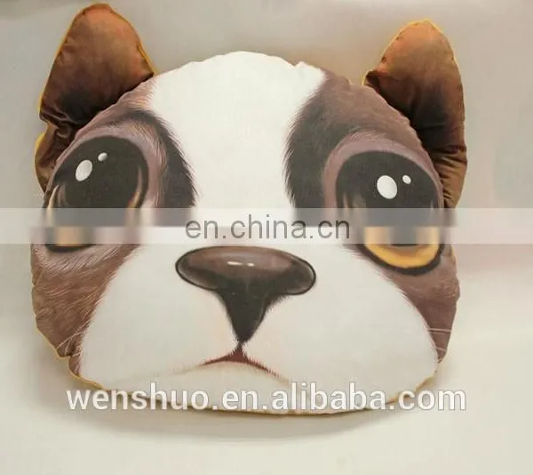 Fashion Cute Cat Face Cushion For Reading In Bed For 2015
