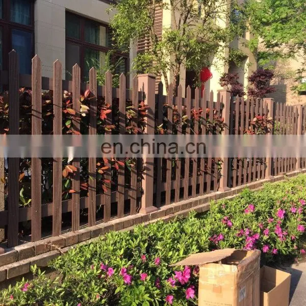 2017 Outdoor An-ti Termites Waterproof Decorative Garden Wpc Fence Composite Railing photo-4