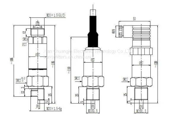 Piezoresistive Analog Output Pressure Transmitter photo-2